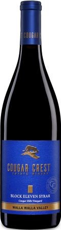 Cougar Crest Estate Grown Block 11 Syrah 2016